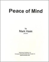 Peace of MInd Orchestra sheet music cover